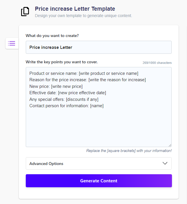 Price Increase Letter Template Tips And 3 Examples