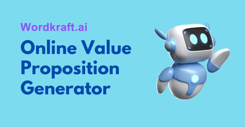 Online Value Proposition Generator